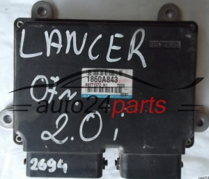 CALCULATEUR MOTEUR MITSUBISHI LANCER 2.0 1860A843 E6T71572 H1 