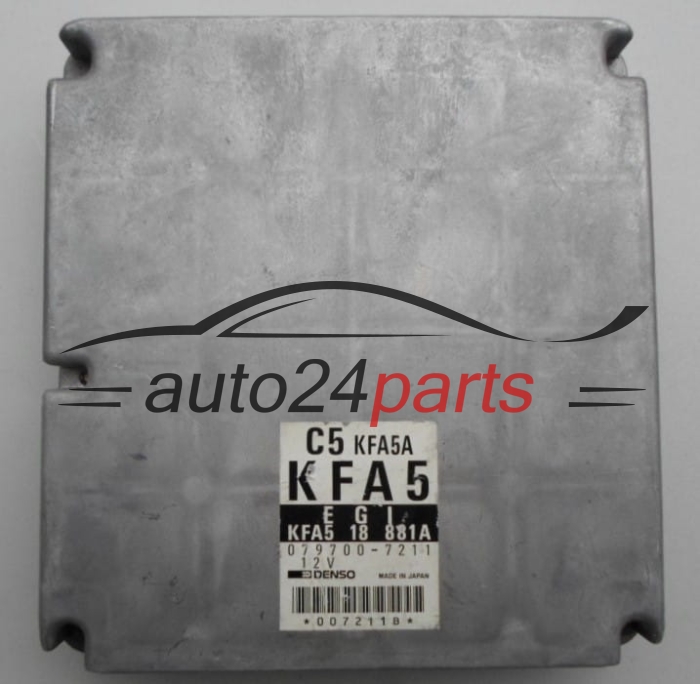 MOTORSTEUERGERÄT ECU STEUERGERAT MAZDA XEDOS 6 Denso 079700-7211, KFA5 18 881A