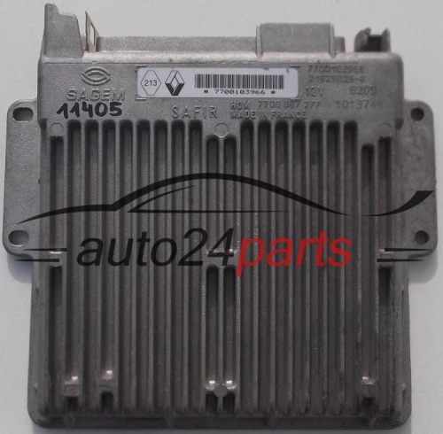 KOMPUTER STEROWNIK SILNIKA RENAULT TWINGO HOM 7700 067 277, 7700067277, 7700103966