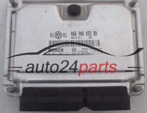 CALCULATEUR MOTEUR VOLKSWAGEN PASSAT 2.3 BOSCH 0 261 207 641, 0261207641, 066 906 032 BB, 066906032BB, ME7.1 