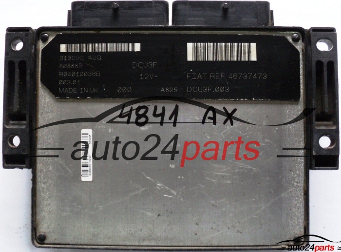 ECU CENTRALITA DE MOTOR FIAT DOBLO 1.9 D LUCAS R04010036B, 46737473, DCU3F.003