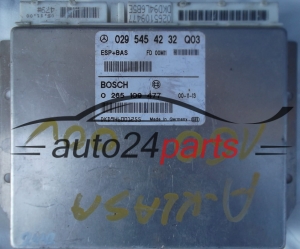 ABS STEROWNIK ESP + BAS MERCEDES W168 A-KLASA BOSCH 0265109477, 0 265 109 477, 0295454232, 029 545 42 32 Q01
