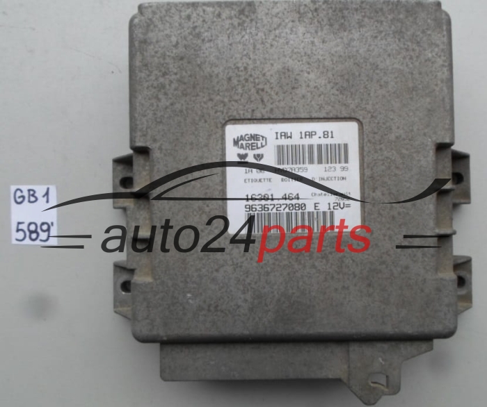  PEUGEOT 206 1.4 Magneti Marelli IAW 1AP.81, IAW1AP81, 16301.464, 16301464, 9636727080 