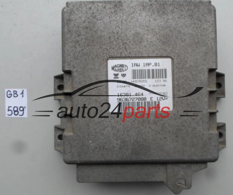  PEUGEOT 206 1.4 Magneti Marelli IAW 1AP.81, IAW1AP81, 16301.464, 16301464, 9636727080 