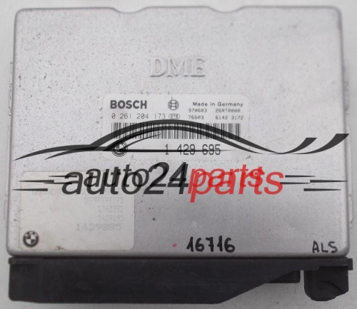 MOTORSTEUERGERÄT ECU STEUERGERAT BMW E36 316 318 BOSCH 0 261 204 173