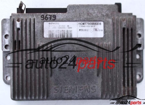CALCULATEUR MOTEUR RENAULT MEGANE 2.0, SIEMENS S113717102B, HOM7700868306