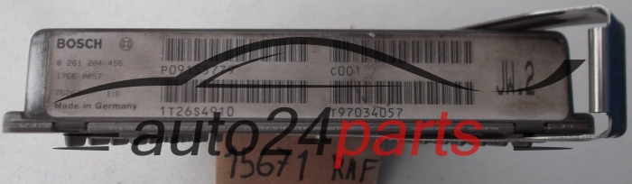CALCULATEUR MOTEUR VOLVO BOSCH 0 261 204 456, 0261204456, P09155779, 1T26S4910, JW.2