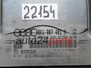 KOMPUTER STEROWNIK SILNIKA AUDI VW 2.7 TDI BOSCH 0 281 015 894, 0281015894, 8K1 907 401 H, 8K1907401H, EDC17CP14 