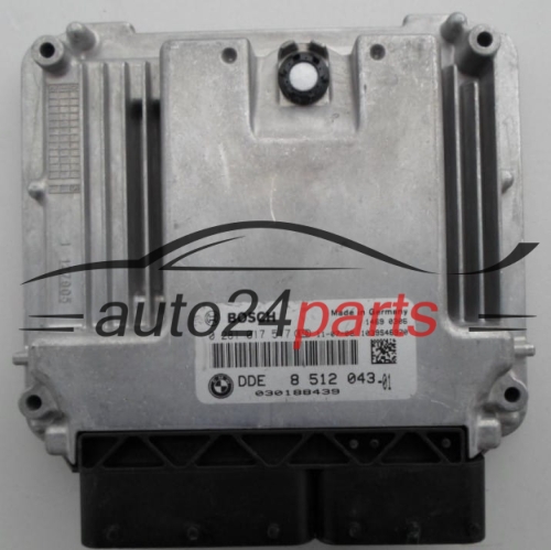 MOTORSTEUERGERÄT ECU STEUERGERAT BMW BOSCH 0 281 017 517,  DDE 8 512 043