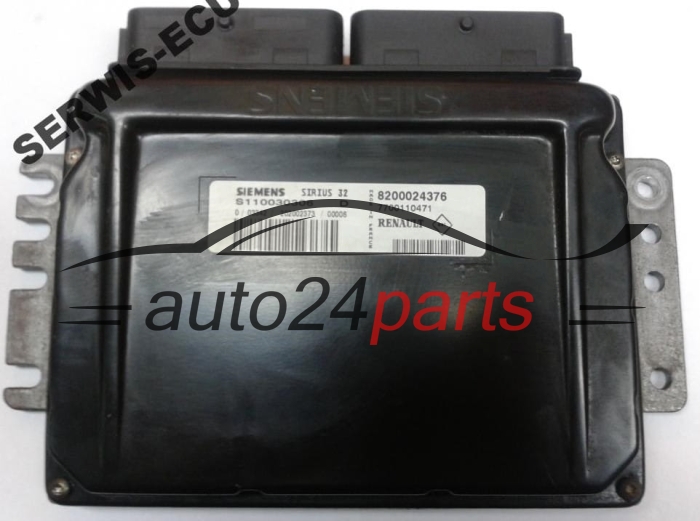 Calculateur Moteur RENAULT KANGOO 1.4 SIEMENS S110030306 D,  8200024376, 7700110471
