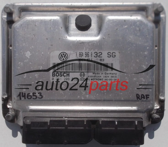 ECU CENTRALITA DE MOTOR  SKODA OCTAVIA BOSCH 0 261 208 532,  06A 906 032 SG