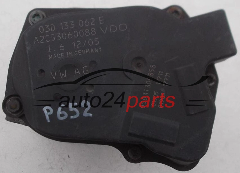 Przepustnica Powietrza Volkswagen Audi Seat Skoda A2C53060088 03D133062E