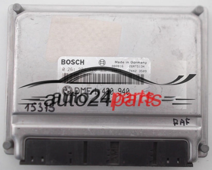 ECU CENTRALITA DE MOTOR BMW 3 E46 BOSCH 0 261 204 420, 0261204420, DME 1 430 940, DME1430940, 1430940