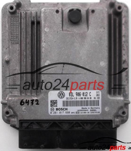 calculateur moteur pour vw volkswagen crafter 2.5 tdi