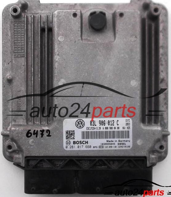 calculateur moteur pour vw volkswagen crafter 2.5 tdi