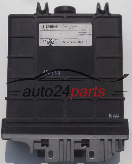 SIEMENS 5WP4 165, 5WP4165, 037 906 024 S, 037906024S