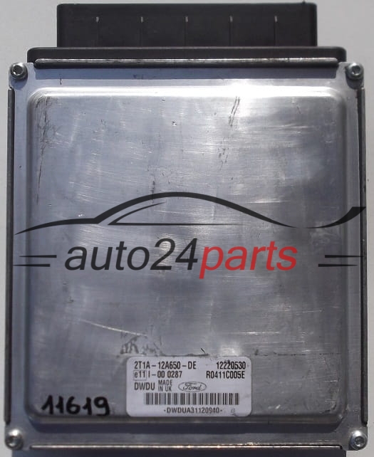 KOMPUTER STEROWNIK SILNIKA FORD 1.8 TDCI DELPHI 12220530 DWDU, 2T1A-12A650-DE