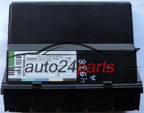 CONFORT MODULE FORD FOCUS 1S7T15K600LB, 1S7T-15K600-LB, 5WK48744B, 5WK4 8744B T83A