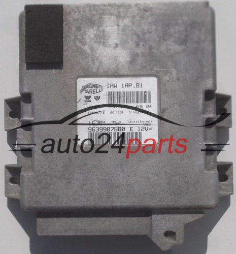 CALCULATEUR MOTEUR PEUGEOT 206 1.4 Magneti Marelli  IAW1AP81, 16301794, 9639907880