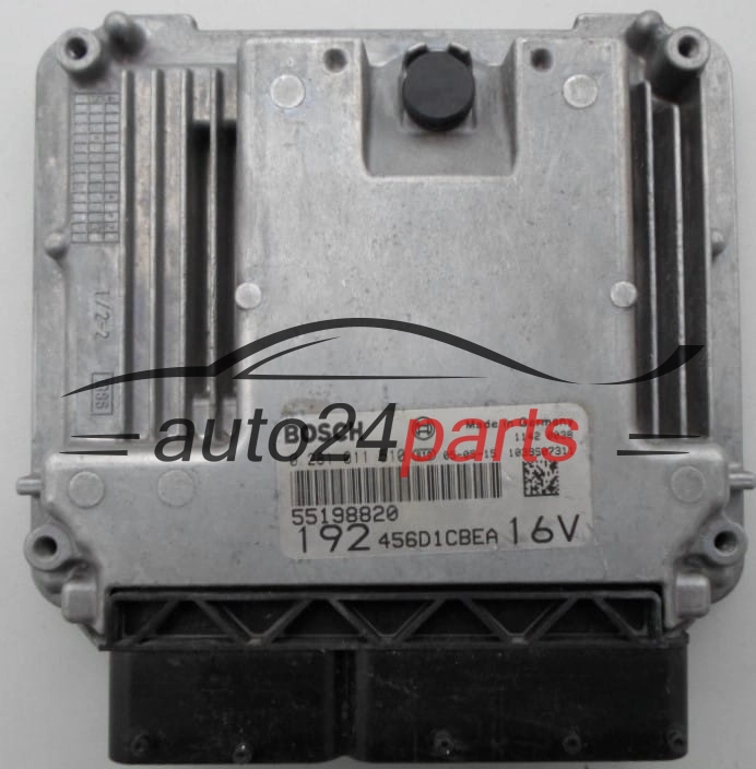 ECU CENTRALITA DE MOTOR  FIAT STILO 1.9 JTD BOSCH 0 281 011 510,  55198820