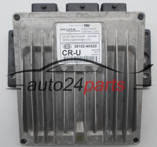 MOTORSTEUERGERÄT ECU STEUERGERAT KIA CARNIVAL 2.9 CRDI Delphi R0410C045E, 39102-4X520