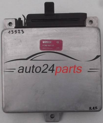 KOMPUTER STEROWNIK SILNIKA CITROEN VISTA, PEUGEOT 205 1.6, BOSCH 0 280 000 321, 0280000321 - 13523, 14012, 14410