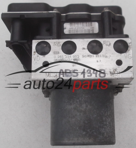ABS HYDRAULIK-AGGREGAT MIT STEUERGERAET CITROEN PEUGEOT BOSCH 0 265 234 052, 0265234052, 96 499 881 80, 9649988180, 0 265 950 326, 0265950326, 96 604 702 80, 9660470280