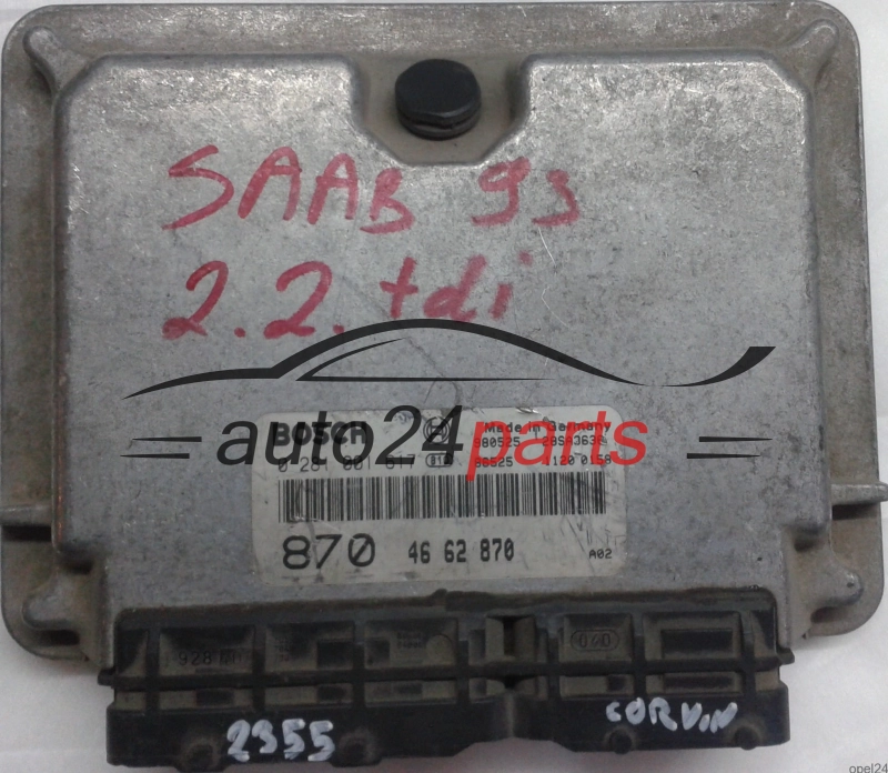 calculateur moteur pour saab 93 2.2 tdi