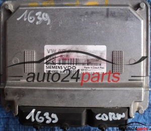 CALCULATEUR MOTEUR VW VOLKSWAGEN FOX 1.4 03D906023B, 03D 906 023 B, SIEMENS VDO 5WP40800 