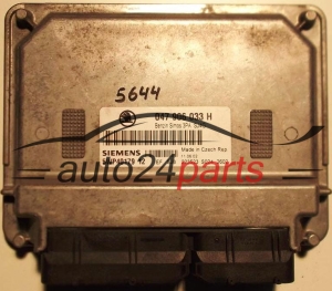 KOMPUTER STEROWNIK SILNIKA SKODA FABIA 1.4 MPI AQW  047906033H, SIEMENS 5WP40179 12