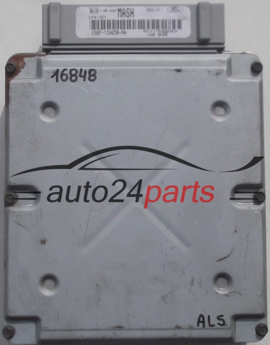 ECU CENTRALITA DE MOTOR FORD FIESTA 1.4 VISTEON XS6F-12A650-NA, XS6F12A650NA, MASH, LP4-321