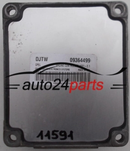 CALCULATEUR MOTEUR OPEL ASTRA CORSA ZAFIRA DELPHI DELCO 09364499 DJTW, 09364499DJTW, HSFI-2.1