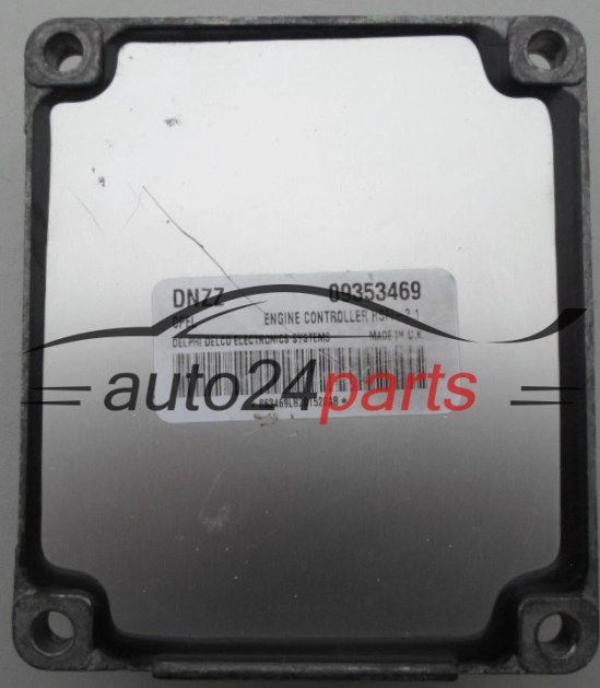 KOMPUTER STEROWNIK SILNIKA OPEL ASTRA CORSA VECTRA ZAFIRA DELPHI DELCO 09353469 DNZZ, 09353469DNZZ, HSFI-2.1