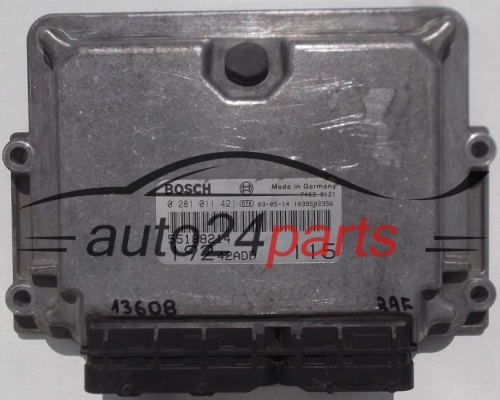 KOMPUTER STEROWNIK SILNIKA FIAT STILO BOSCH 0 281 011 421, 0281011421, 19242ADD 
