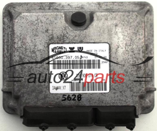MOTORSTEUERGERÄT ECU STEUERGERAT VW VOLKSWAGEN LUPO POLO 1.4 IAW4AV.V7, IAW4AVV7, 036906014CE