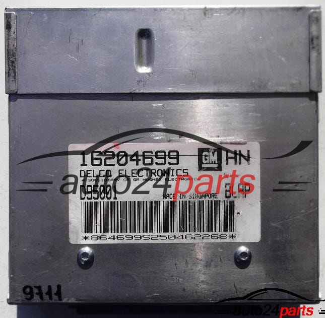 ECU CENTRALITA DE MOTOR OPEL ASTRA 1.4, 16204699 HN