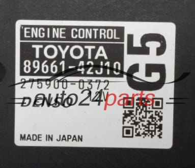 ECU CENTRALITA DE MOTOR  TOYOTA RAF 4 Denso 275900-0372