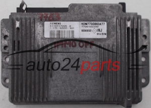 MOTORSTEUERGERÄT ECU STEUERGERAT RENAULT LAGUNA 2.0, S113717205 B, S113717205B, HOM7700863477, 7700102299 