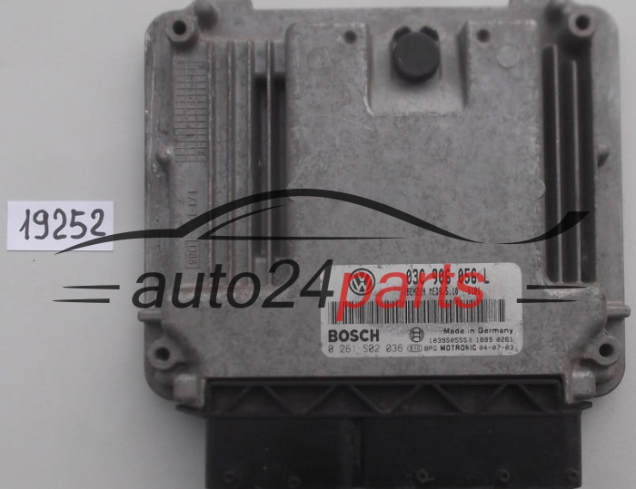 KOMPUTER STEROWNIK SILNIKA VOLKSWAGEN AUDI SEAT 1.6 FSI BOSCH 0 261 S02 036, 0261S02036, 03C 906 056 L, 03C906056L, MED9.5.10