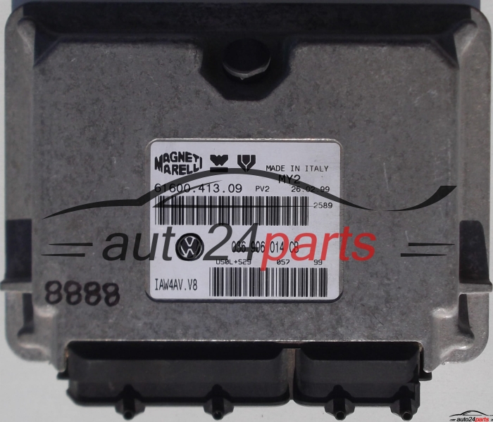 VW VOLKSWAGEN LUPO 1.4, IAW4AV.V8, IAW4AVV8, 036 906 014 CB, 036906014CB, 61600.413.09, 6160041309
