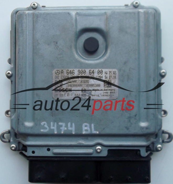 calculateur moteur pour mercedes vito, sprinter