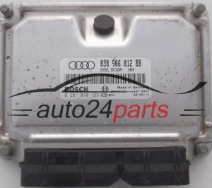 KOMPUTER STEROWNIK SILNIKA AUDI A3 1.9 TDI, BOSCH 0 281 010 123, BOSCH 0281010123, 038 906 012 BB, 038906012BB -  