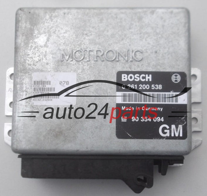 CALCULATEUR MOTEUR OPEL ASTRA BOSCH 0 261 200 538, GM 90 354 094 GM