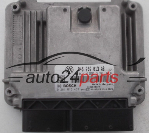 MOTORSTEUERGERÄT ECU STEUERGERÄT  VOLKSWAGEN SEAT 1.4 TDI BOSCH 0 281 015 433,  045 906 013 AB