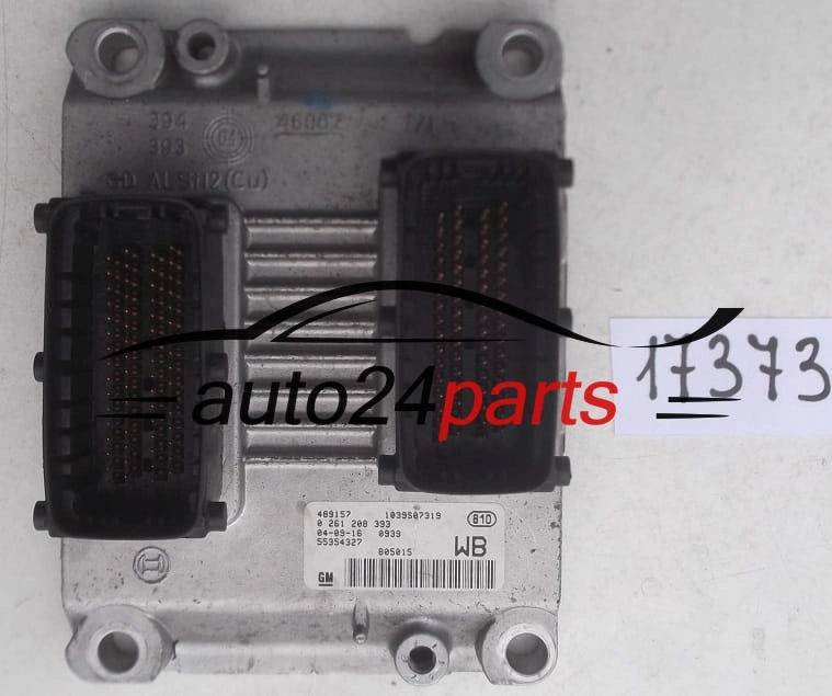 ECU CENTRALITA DE MOTOR OPEL CORSA C 1.0 Z10XEP BOSCH 0 261 208 393, 0261208393, GM 55354327 WB