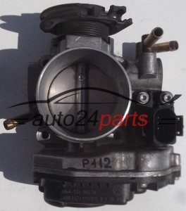 BOITIER DE PAPILLON VOLKSWAGEN AUDI SEAT SKODA 06A 133 064 M, 06A133064M, VDO 408.237/111/015, 408237111015