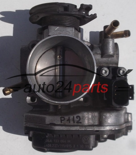 BOITIER DE PAPILLON VOLKSWAGEN AUDI SEAT SKODA 06A 133 064 M, 06A133064M, VDO 408.237/111/015, 408237111015
