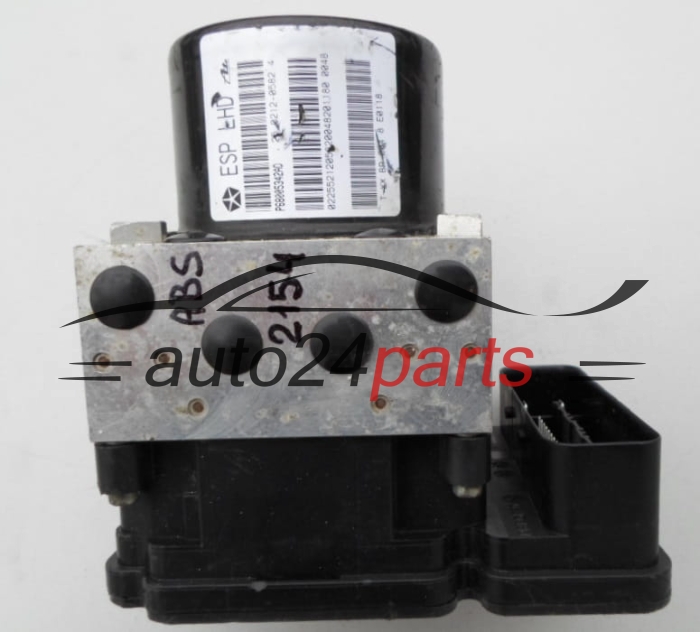 POMPE HYDRAULIQUE ET CALCULATEUR d'ABS  CHRYSLER P68005342AD, ATE 25.0212-0582.4