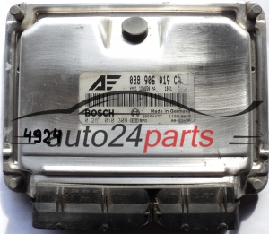 KOMPUTER STEROWNIK SILNIKA VW VOLKSWAGEN SHARAN FORD GALAXY 1.9 TDI 038906019CA, 038 906 019 CA, YM2112A650MA, YM21-12A650-MA BOSCH 0281010309, 0 281 010 309 - 4924