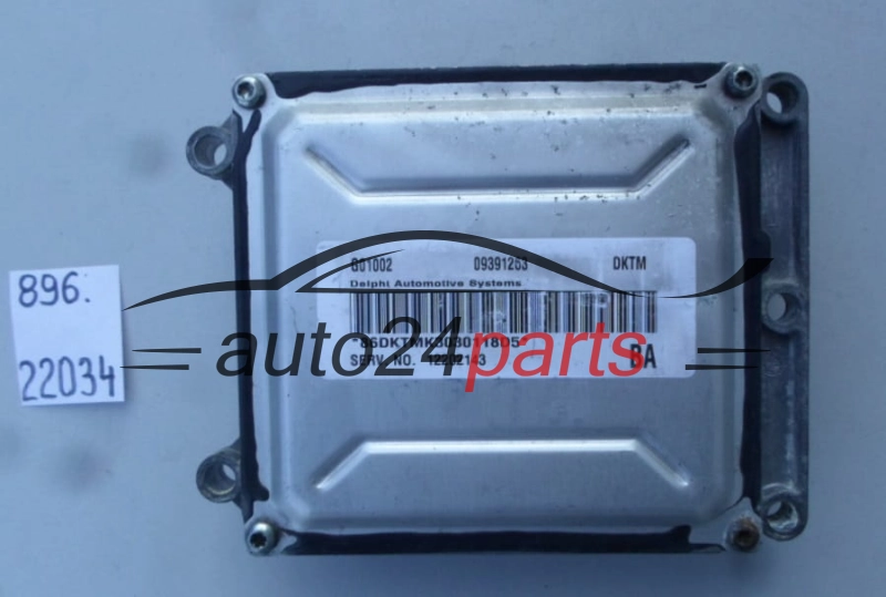 OPEL ASTRA VECTRA ZAFIRA 2.2 Z22SE 09391263 DKTM, 12202143, 12 202 143, 6235044, 62 35 044 